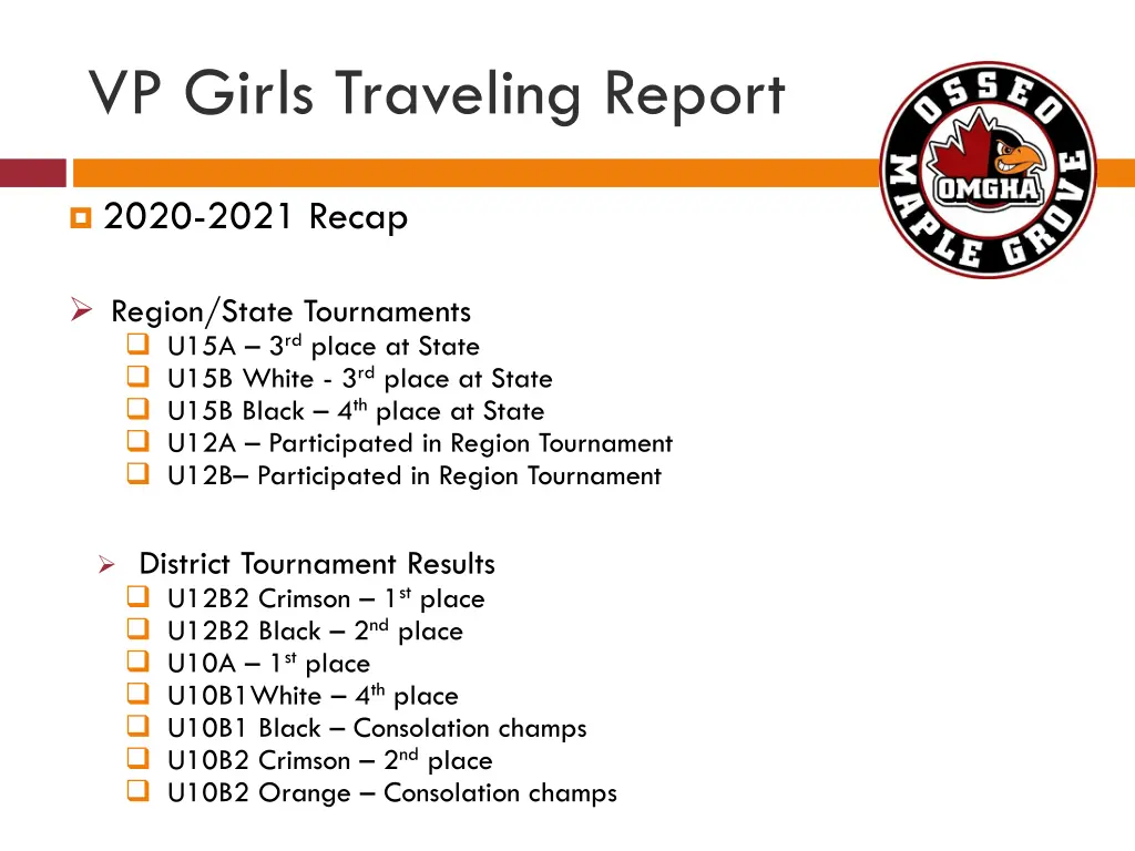 vp girls traveling report 3
