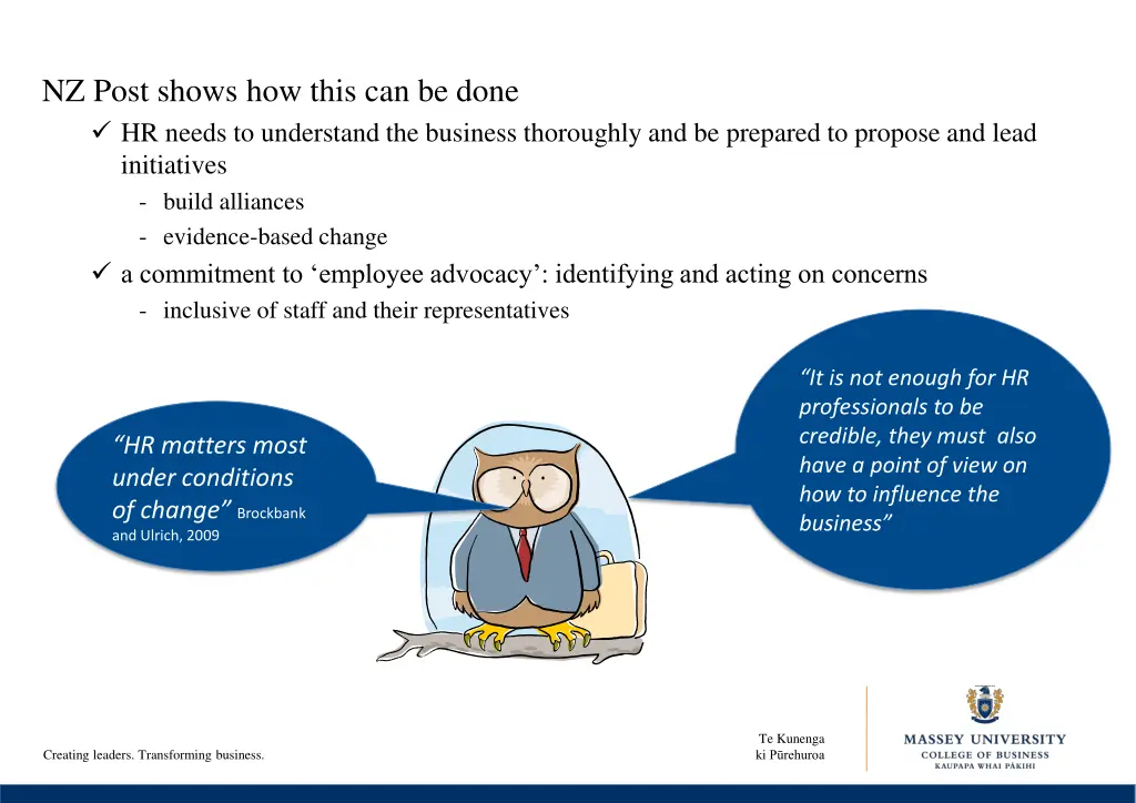 nz post shows how this can be done hr needs