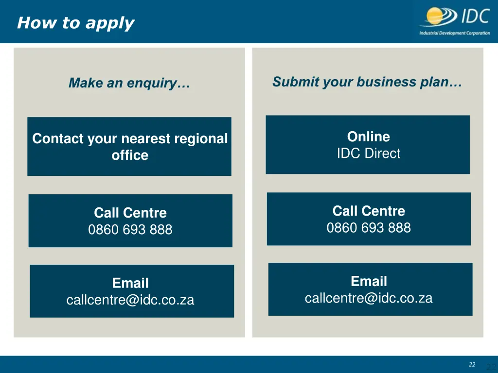 how to apply