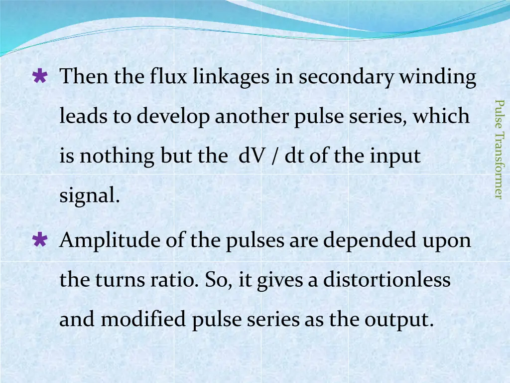 then the flux linkages in secondary winding