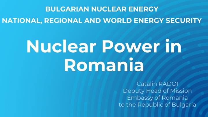 bulgarian nuclear energy national regional