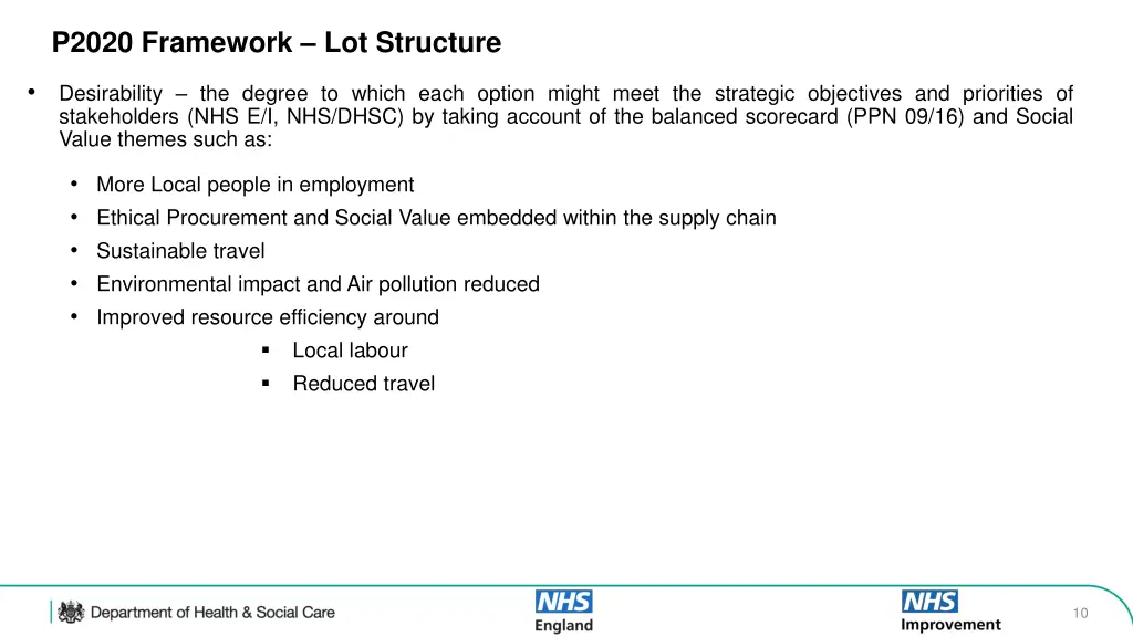 p2020 framework lot structure 1