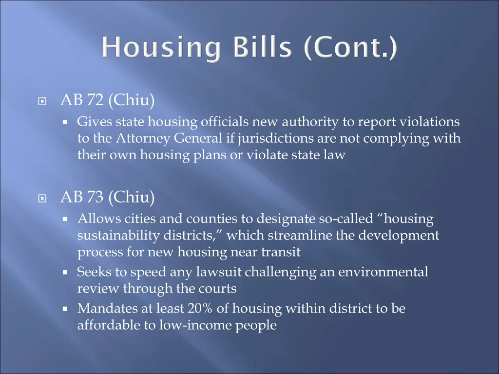 ab 72 chiu gives state housing officials