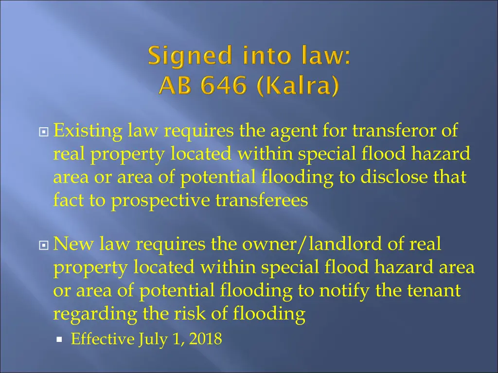 existing law requires the agent for transferor