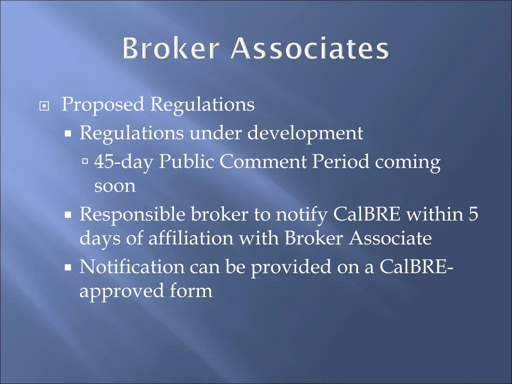 proposed regulations regulations under