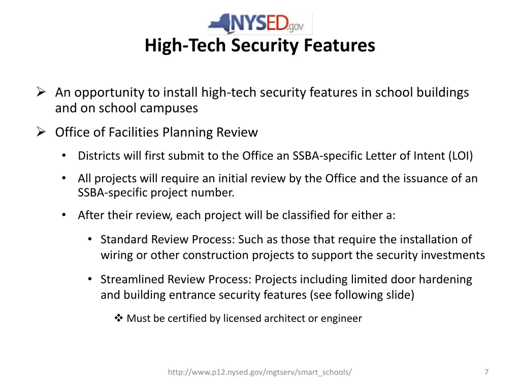 high tech security features