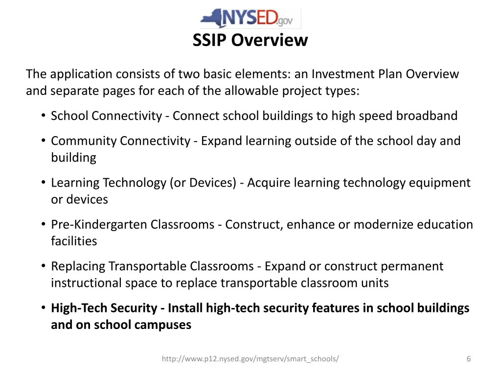 ssip overview