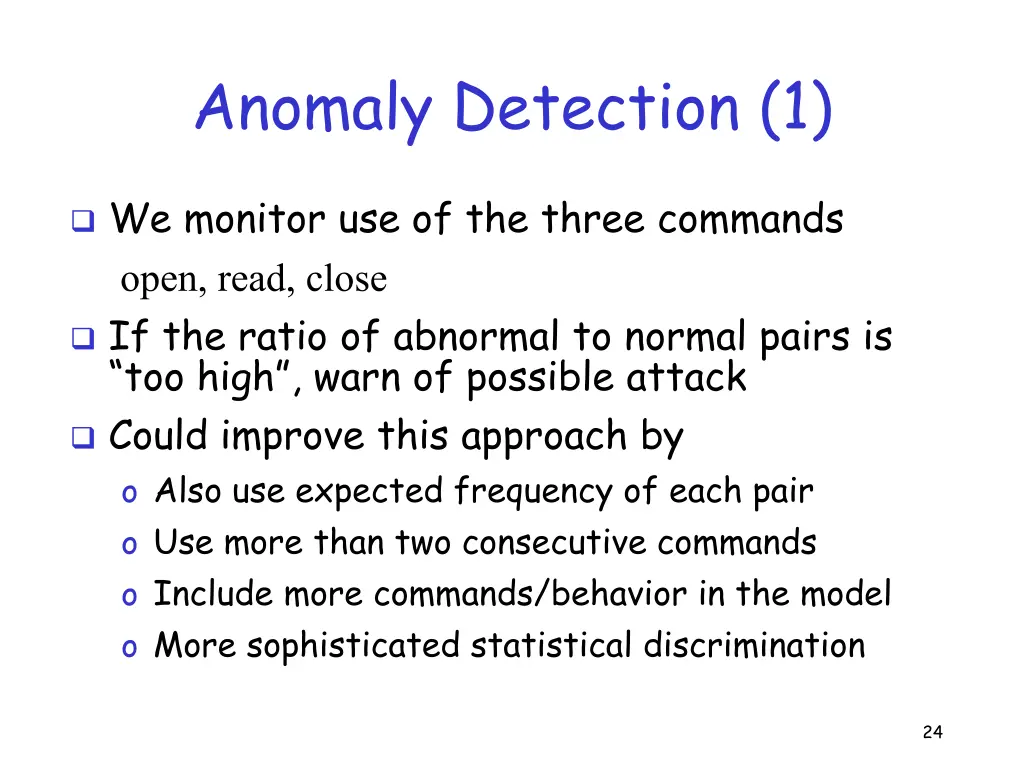 anomaly detection 1 1