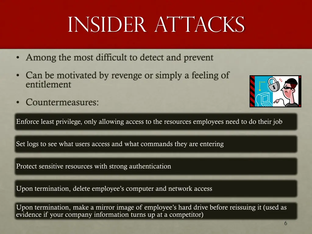 insider attacks