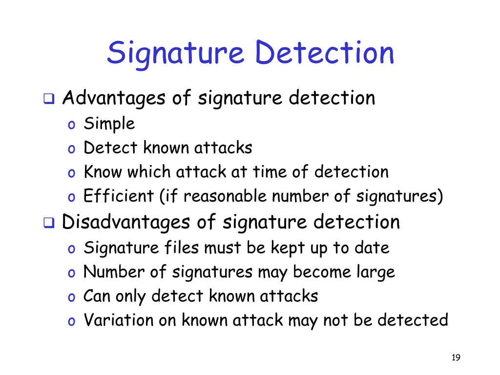signature detection 2