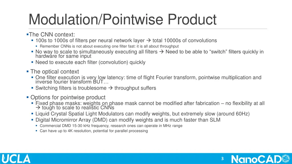 modulation pointwise product