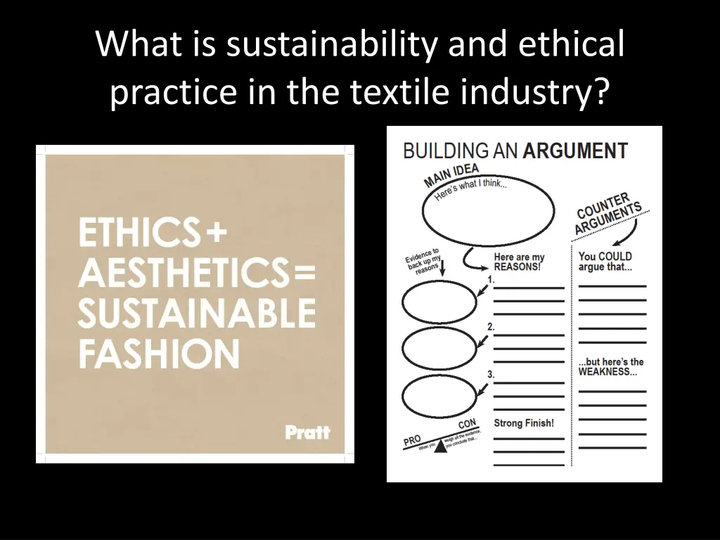 what is sustainability and ethical practice