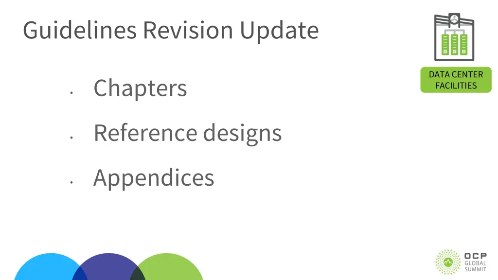 guidelines revision update