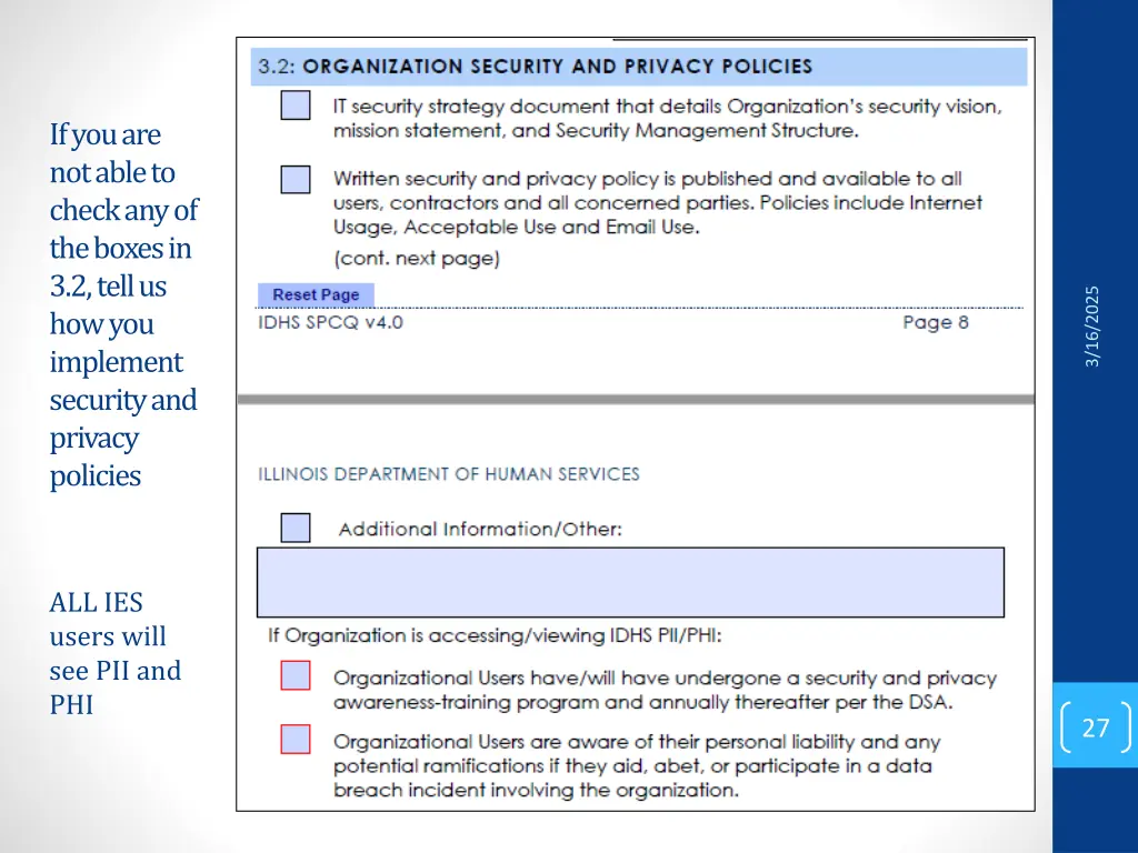if you are not able to check any of the boxes