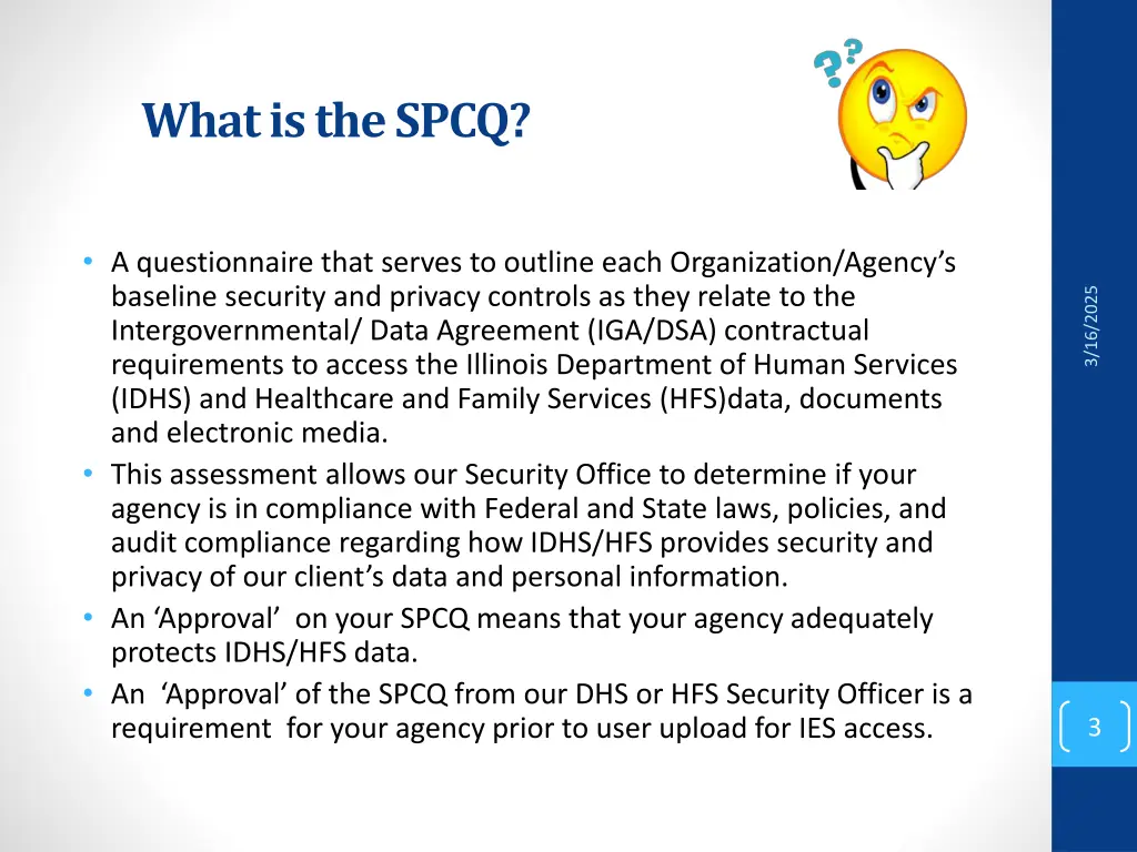what is the spcq
