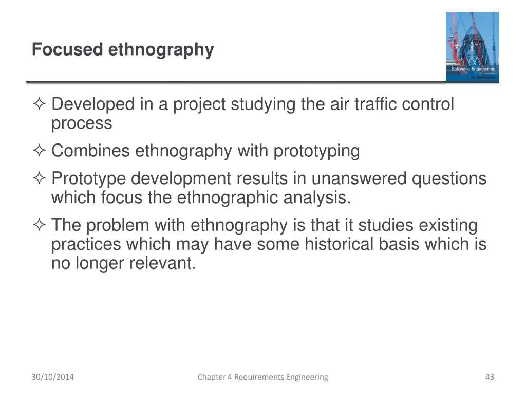 focused ethnography