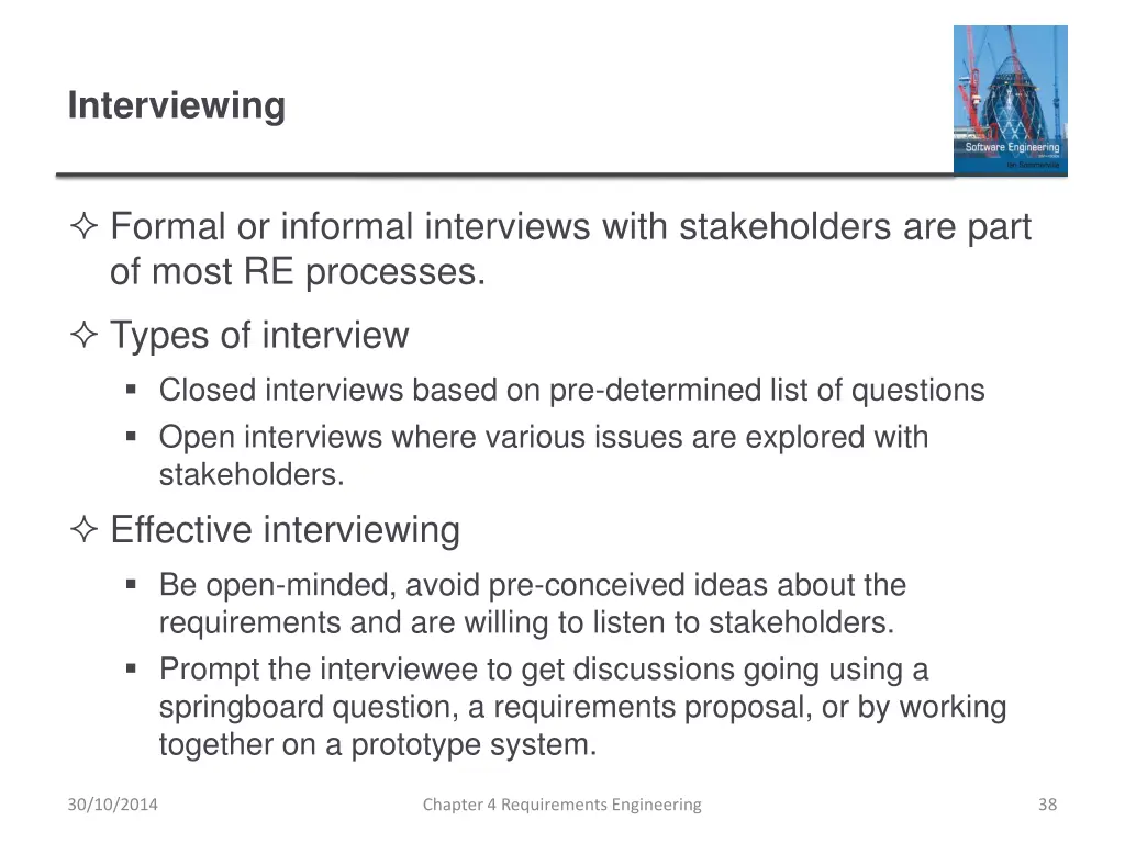 interviewing