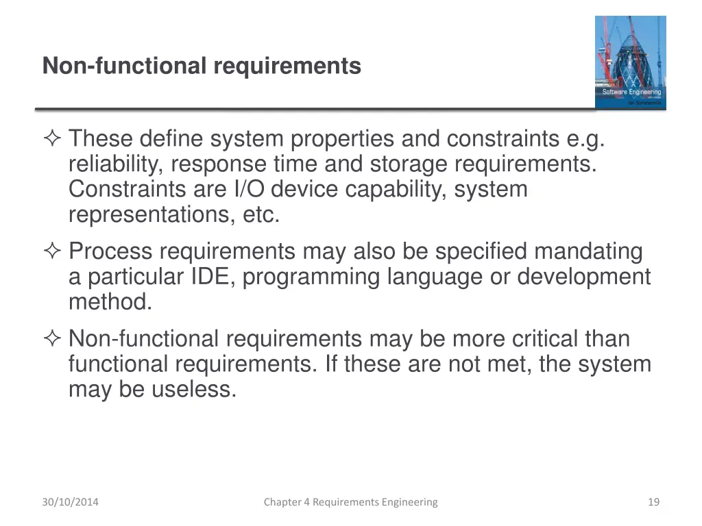 non functional requirements
