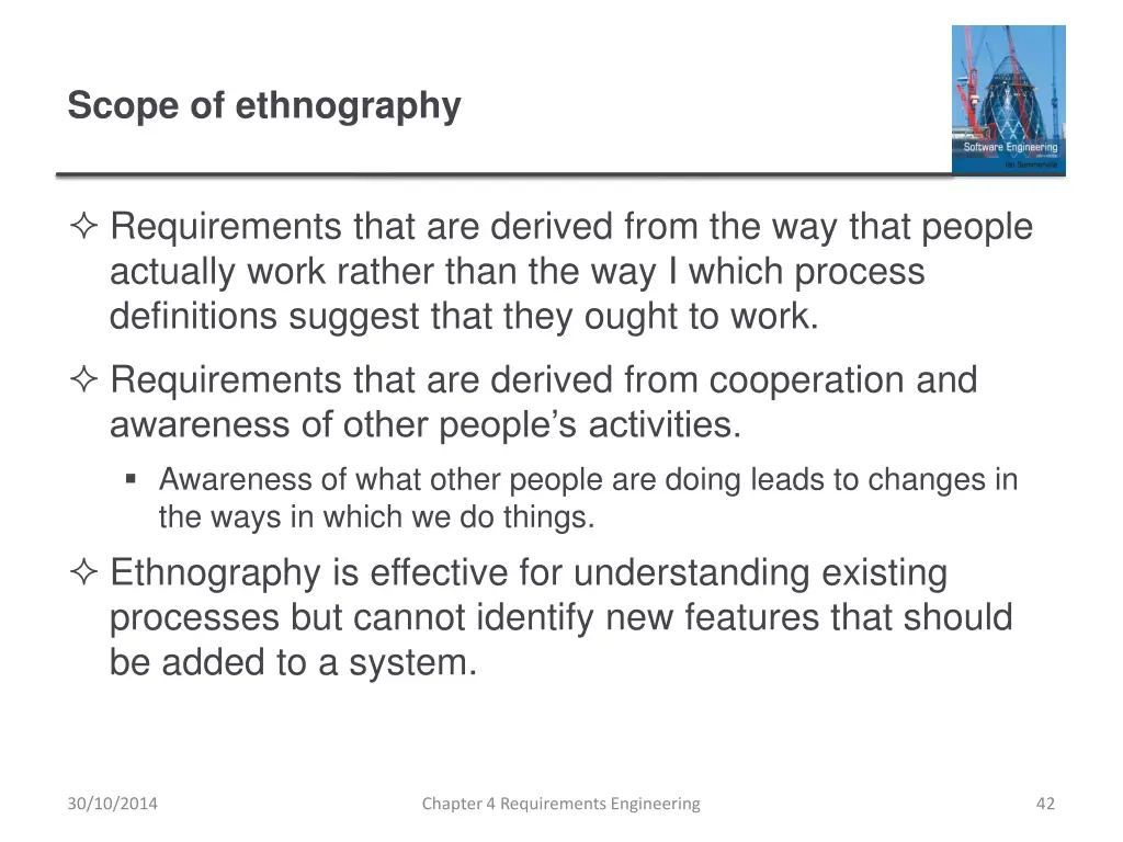 scope of ethnography