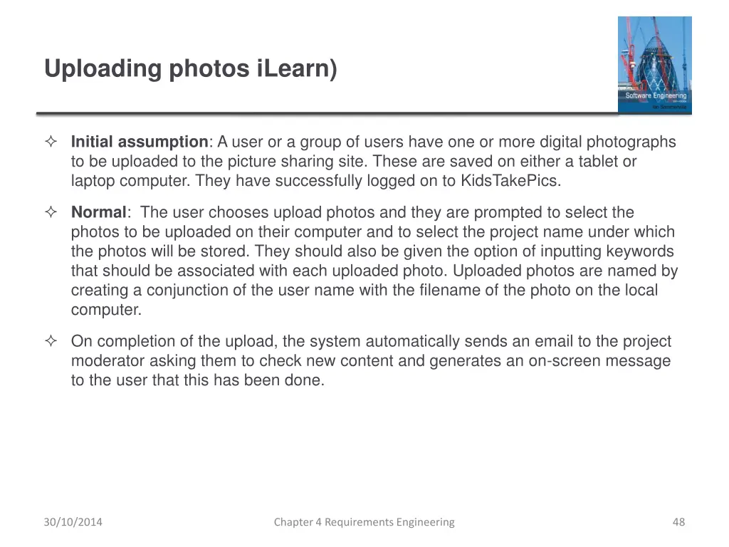 uploading photos ilearn