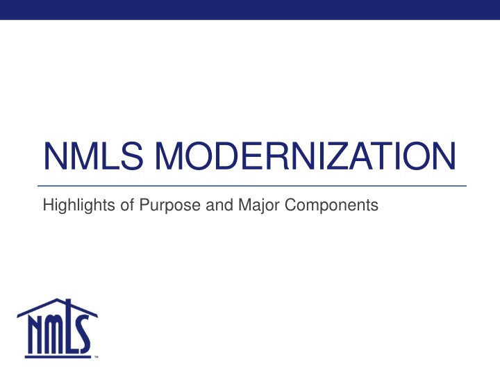 nmls modernization