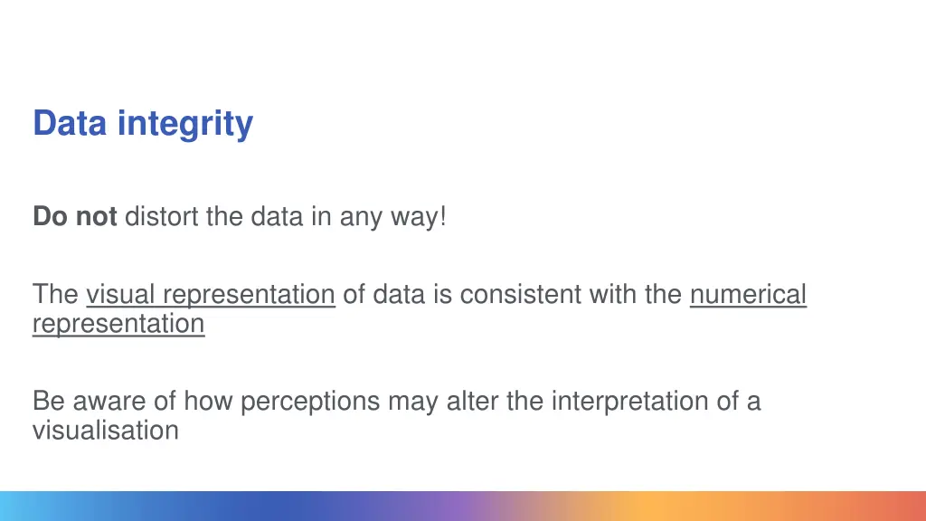 data integrity