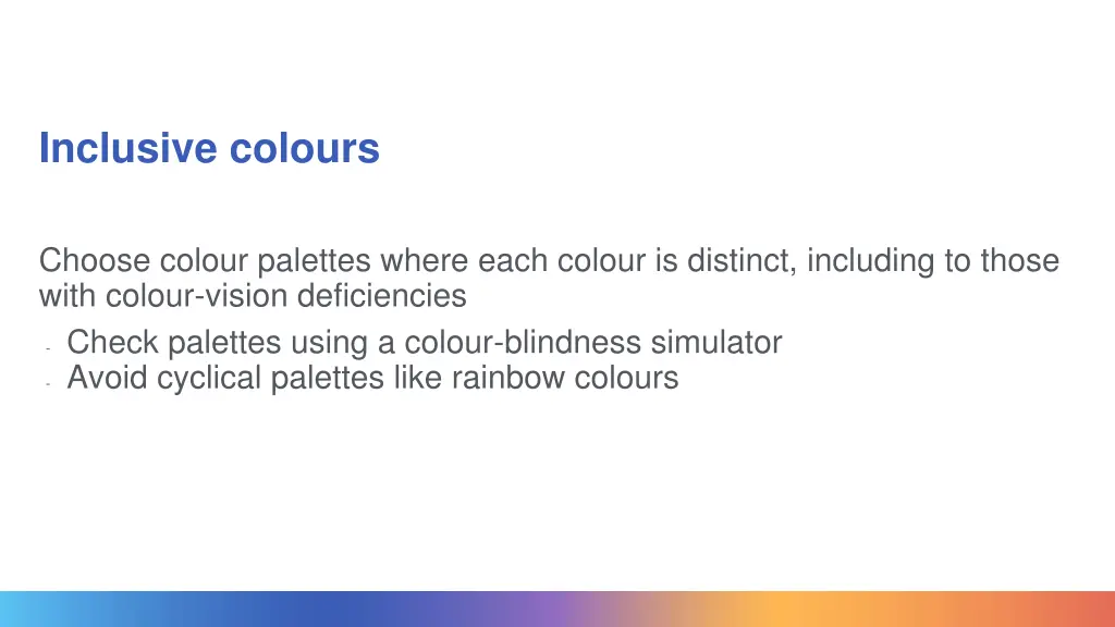 inclusive colours 1