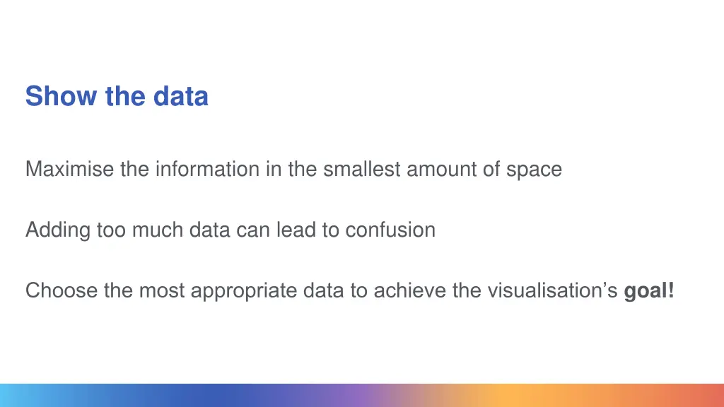 show the data 3