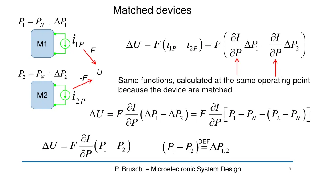 matched devices 1