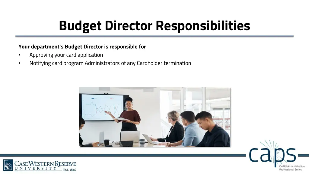 budget director responsibilities