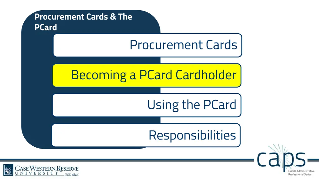 procurement cards the pcard 2