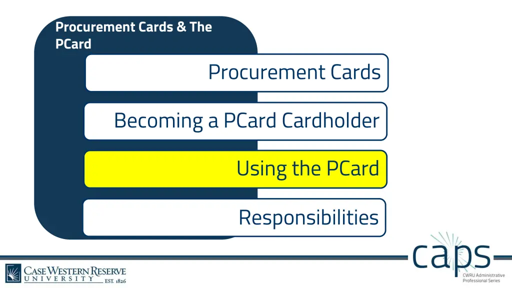 procurement cards the pcard 3