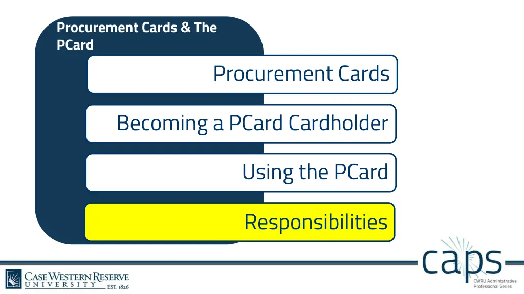 procurement cards the pcard 4