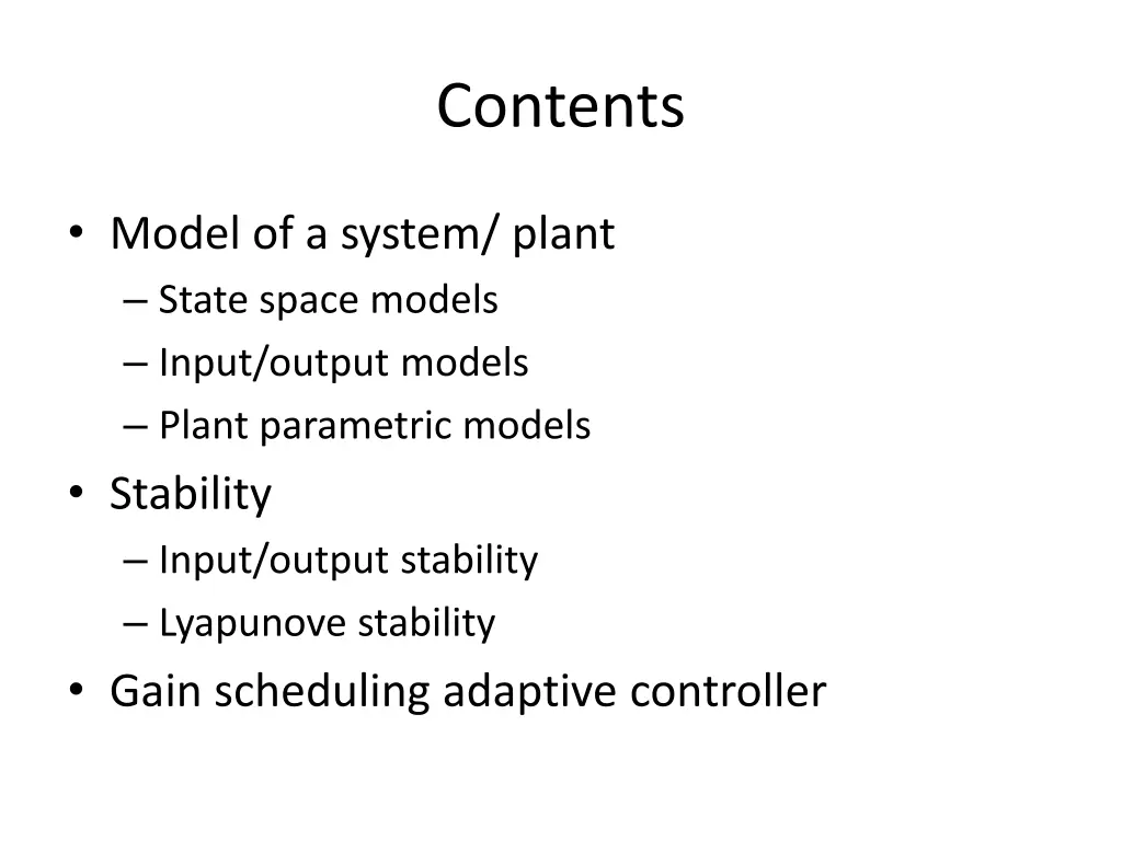 contents