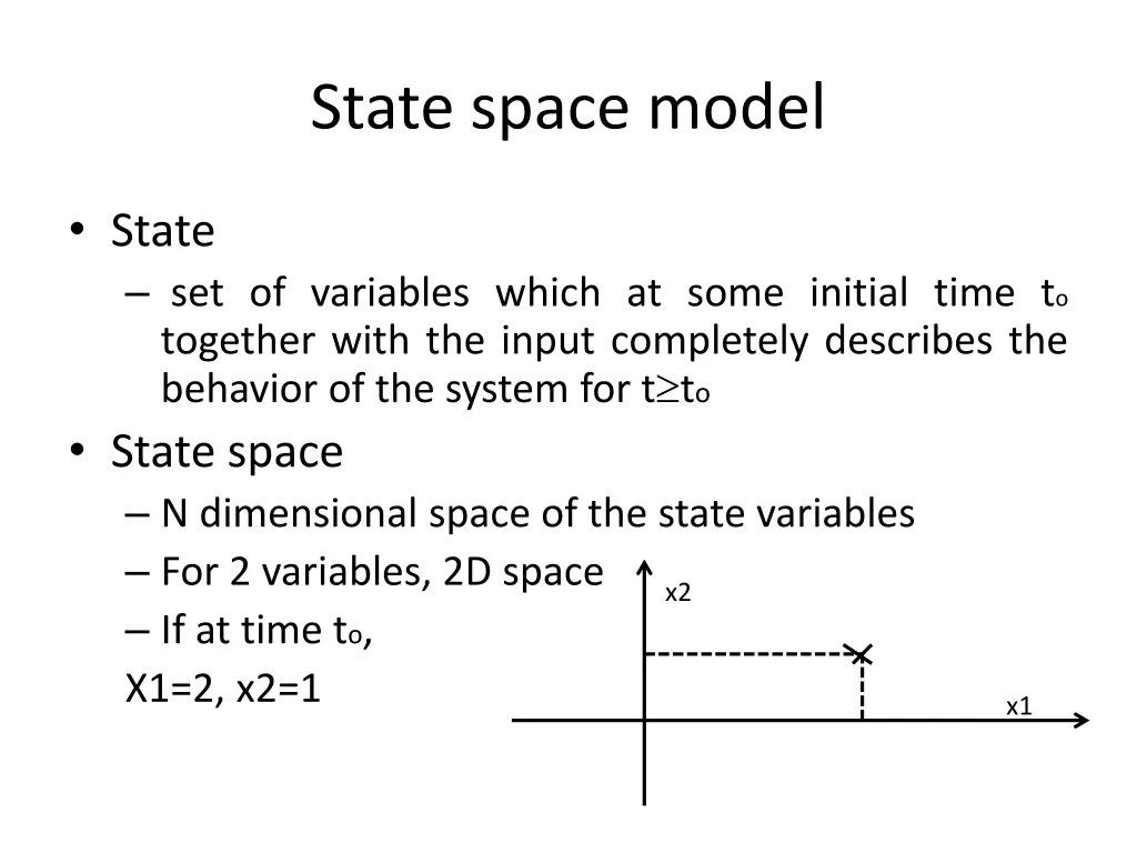 state space model
