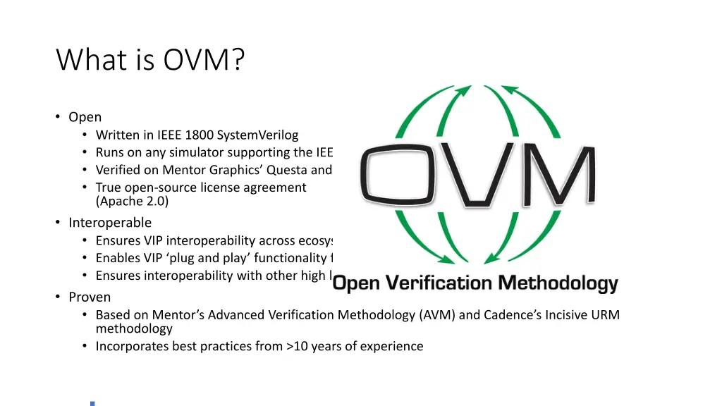 what is ovm