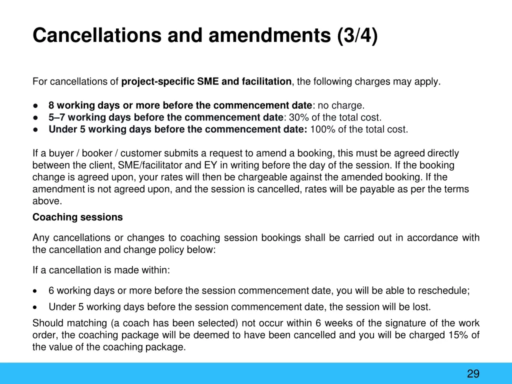 cancellations and amendments 3 4