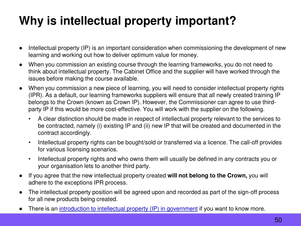 why is intellectual property important