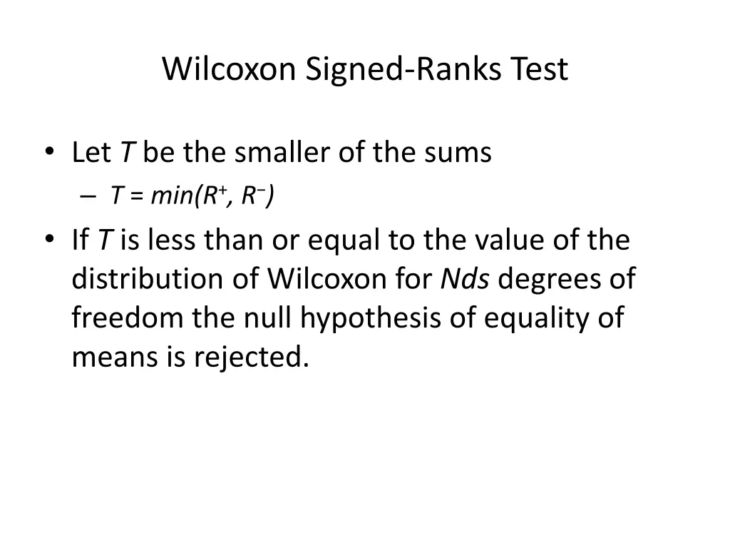 wilcoxon signed ranks test 2