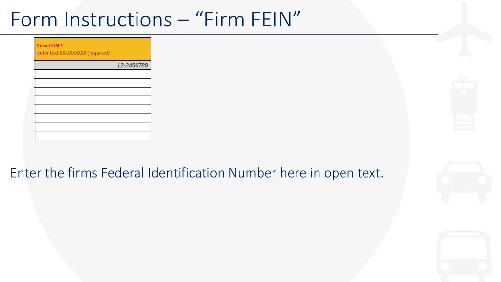 form instructions firm fein