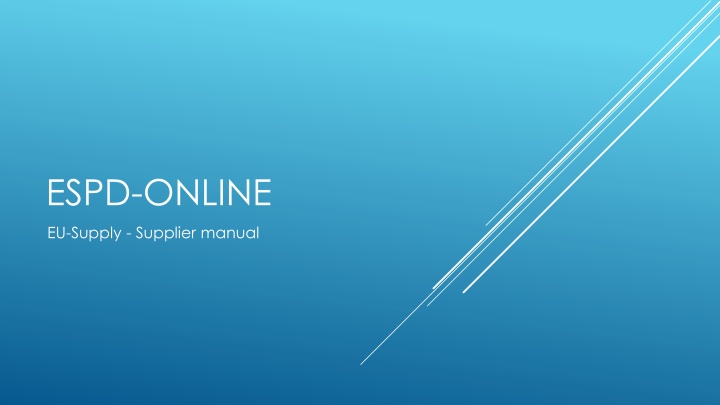 espd online