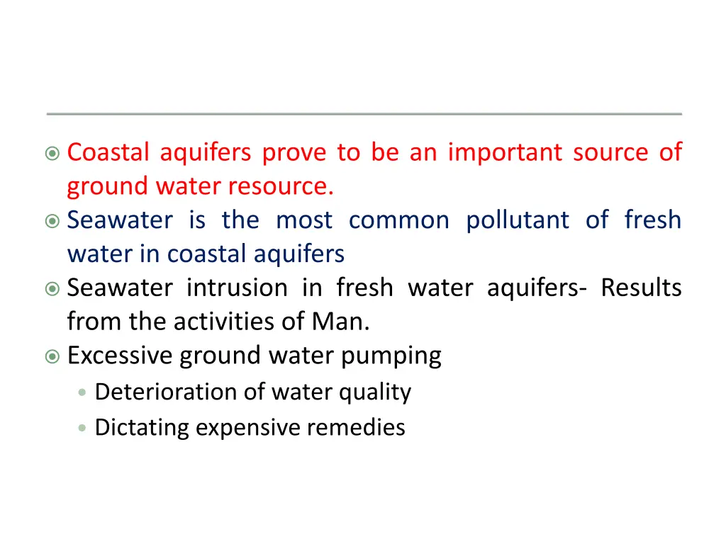 coastal aquifers prove to be an important source