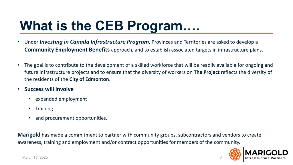what is the ceb program