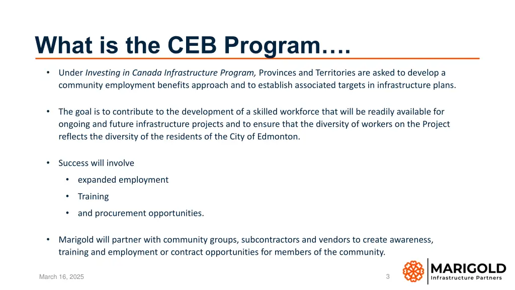 what is the ceb program