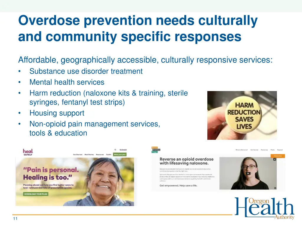 overdose prevention needs culturally