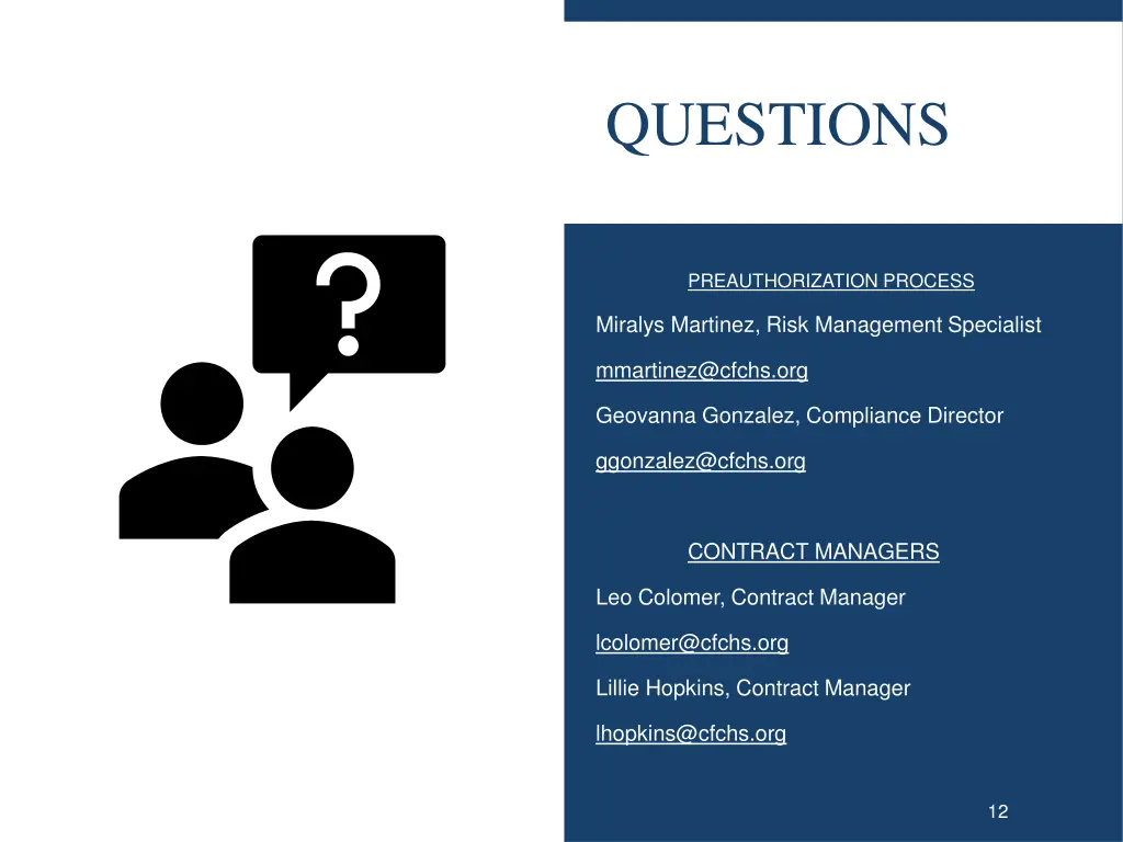 questions