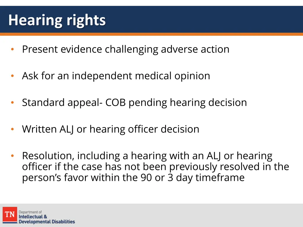 hearing rights 1