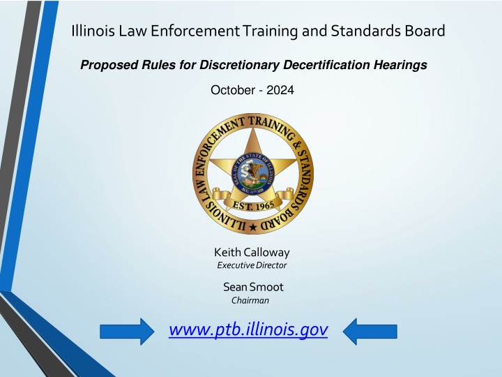 illinois law enforcement training and standards