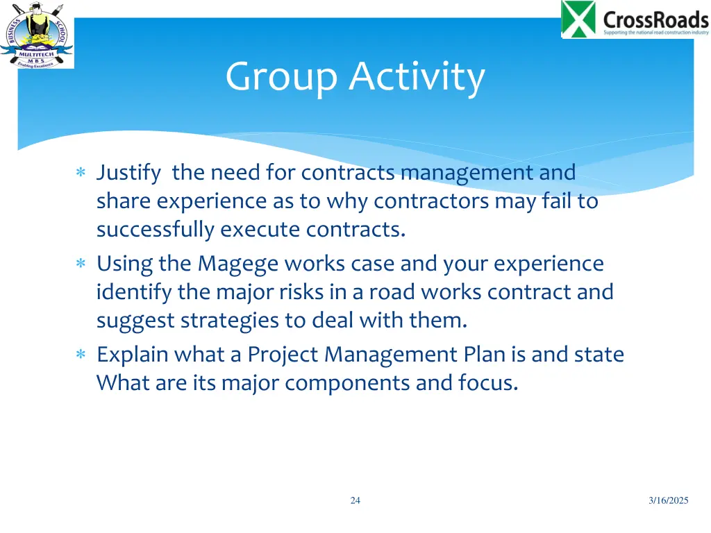 group activity