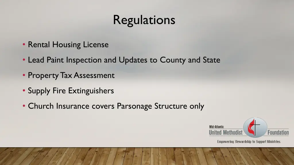 regulations